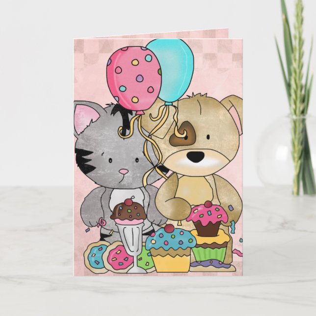 Cute Birthday Card (Front)