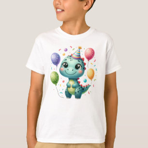 Cute Birthday Dinosur T-Shirt