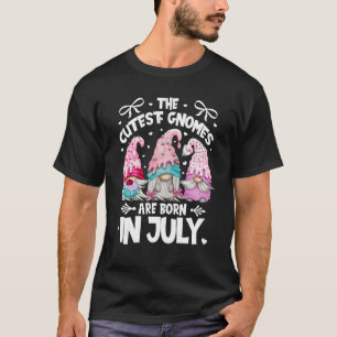 Cute Birthday Gnomes For Women And Girls Born In T-Shirt