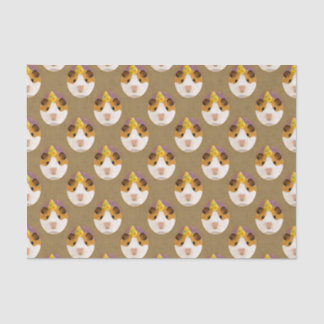 Cute Birthday Guinea Pig Pattern Tissue Paper