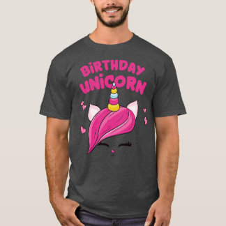 Cute Birthday Unicorn Gift Idea T-Shirt