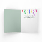 Cute Black And White Cat Birthday