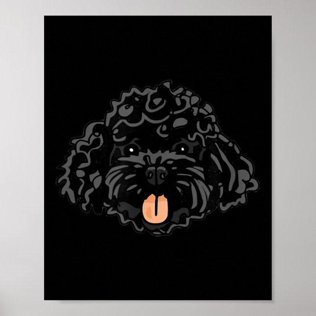 Cute Black Apoo Poster (Front)