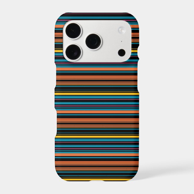 Cute black blue stripes (Back)