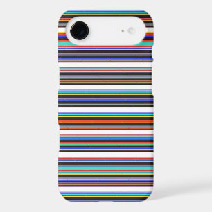 Cute black blue stripes