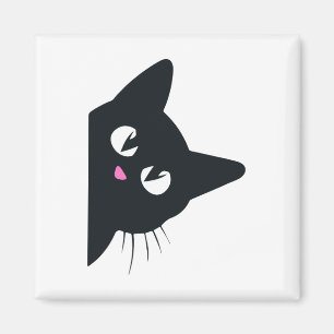 Cute Black Cat Halloween Costume Kitten Kids Toddl Magnet
