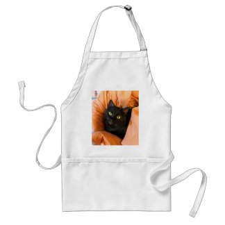 Cute Black Cat Standard Apron