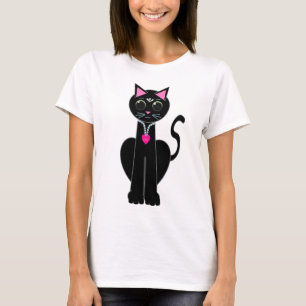 Cute black cat T-Shirt