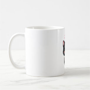 Cute Black Cat with Bow for Halloween Decoration Coffee Mug
