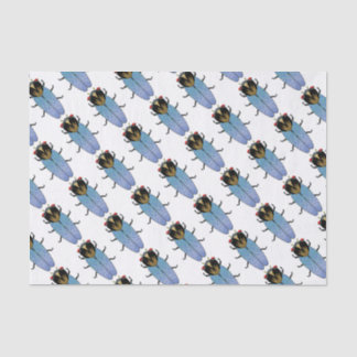 Cute Black Cicada Tissue Paper