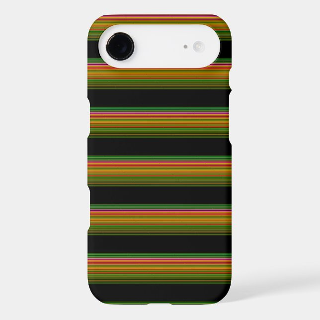 Cute black colourful striped (Back)