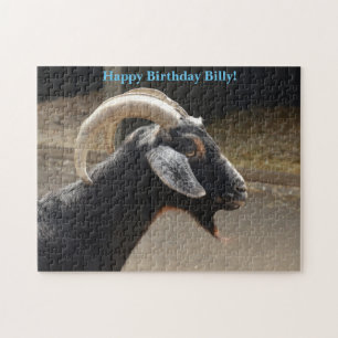  Cute Black Goat   Jigsaw Puzzle