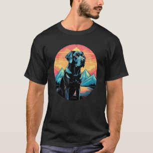 Cute Black Lab Black Labrador Retriever Puppy Dog T-Shirt