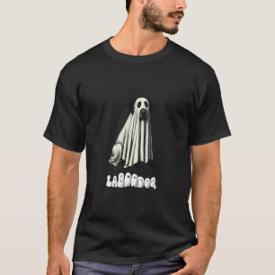 Cute Black Labrador Retriever Halloween Ghost, LaB T-Shirt