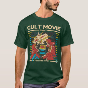 Cute Blackcraft Vintage Horror Game Cult Movie Nig T-Shirt
