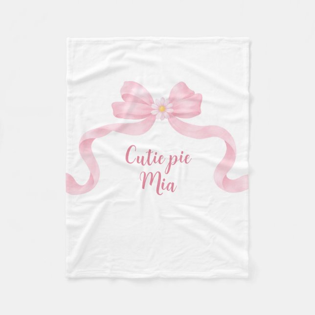 Cute blanket for baby girl (Front)