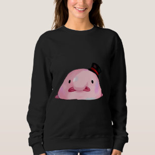Cute Blob Fish L Love Blobfish Cute Blobfish Sweatshirt