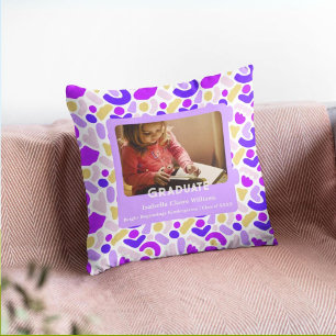 Cute Blobs Graduation Gifts for Kindergarteners Cushion