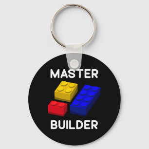 Cute Block Building Kids Toys Brick Builders Key Ring