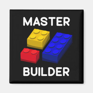 Cute Block Building Kids Toys Brick Builders Magnet