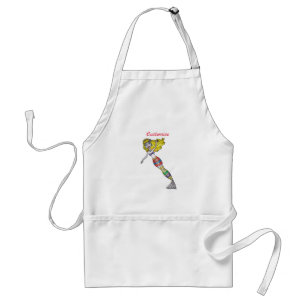 Cute Blonde Mermaid Thunder_Cove Standard Apron