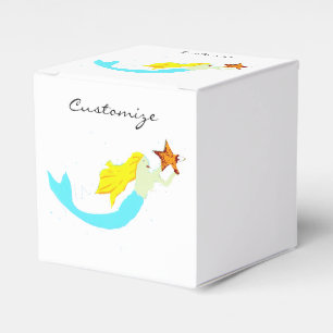 Cute Blonde Mermaid with Star Thunder_Cove Favour Box