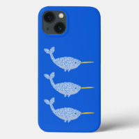 Cute Blue Baby Boy Narwhal