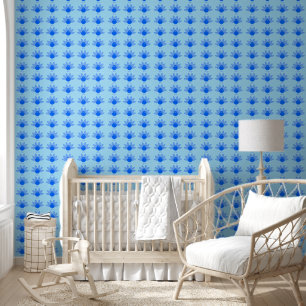 Cute Blue Baby Boy Thanksgiving Turkey Wallpaper