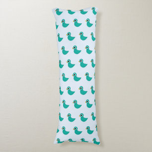Cute blue bird body cushion
