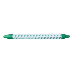 Cute blue bird ink pen