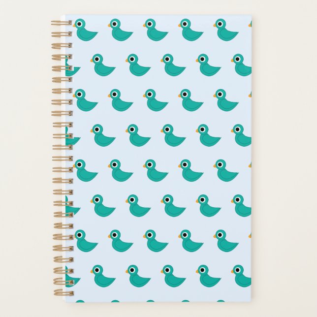Cute blue bird planner (Front)