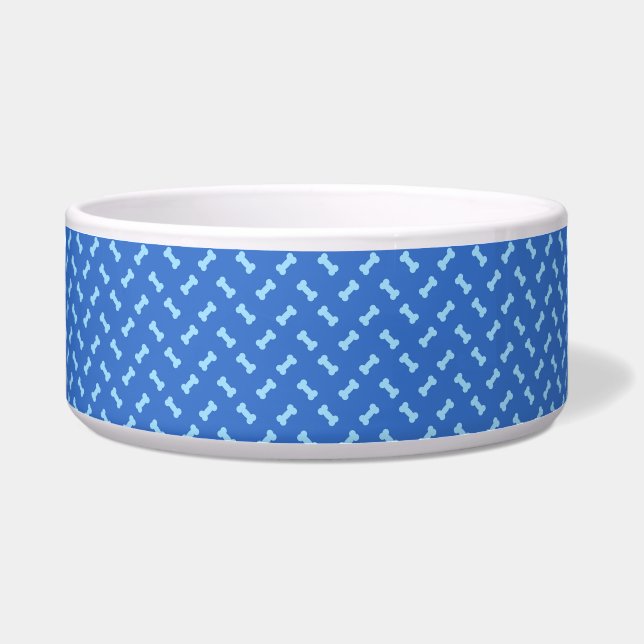 Cute blue bone pattern (Front)