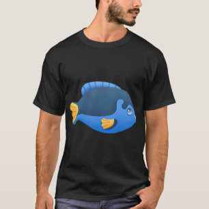 Cute Blue Fish T-Shirt
