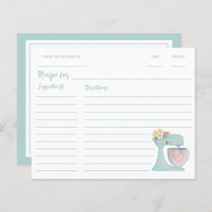 Cute Blue Floral Kitchen Stand Mixer Recipe