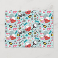 Cute Blue Kawaii Sushi