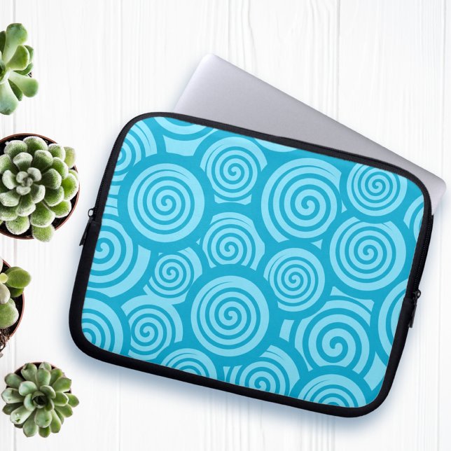 Cute blue Laptop Sleeve (Creator Uploaded)