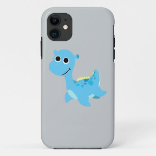 Cute Blue Nessie iPhone 11 Case