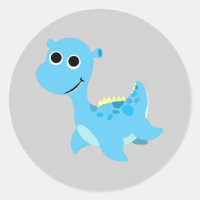 Cute Blue Nessie