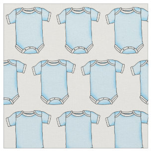 cute blue new baby boy cloth nursery
