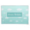Cute Blue Personalised Cloud Pillow for Kids