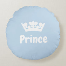 Cute Blue Prince Crown Boy Nursery