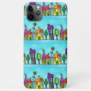 Cute  Blue Real Estate Agent  iPhone 11 Pro Max Case