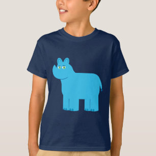 Cute Blue Rhino T-Shirt
