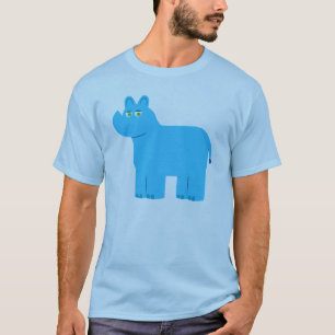 Cute Blue Rhino T-Shirt