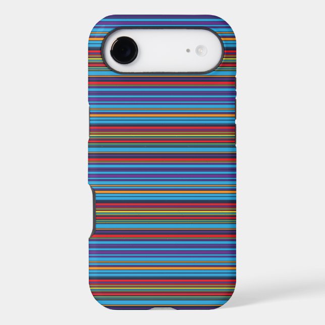 Cute blue violet stripes (Back)