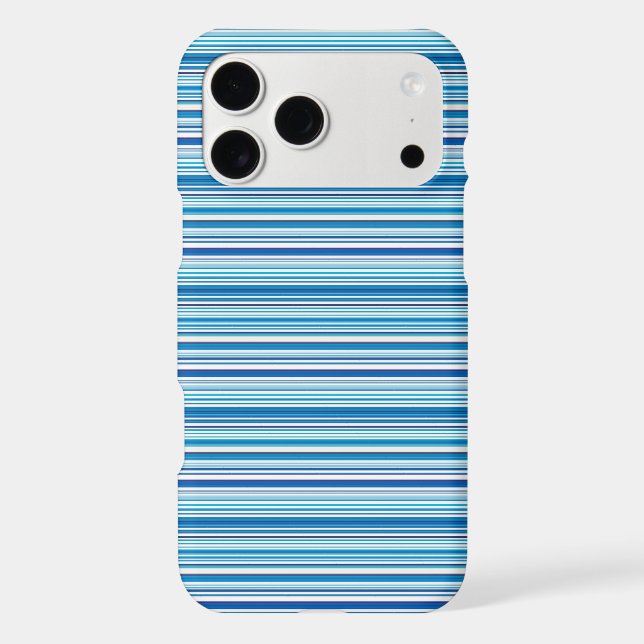 Cute blue white stripes (Back)
