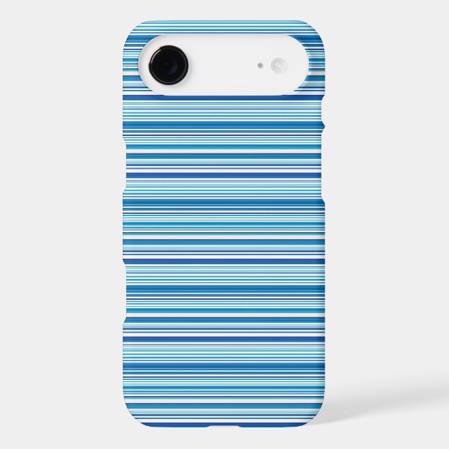 Cute blue white stripes (Back)