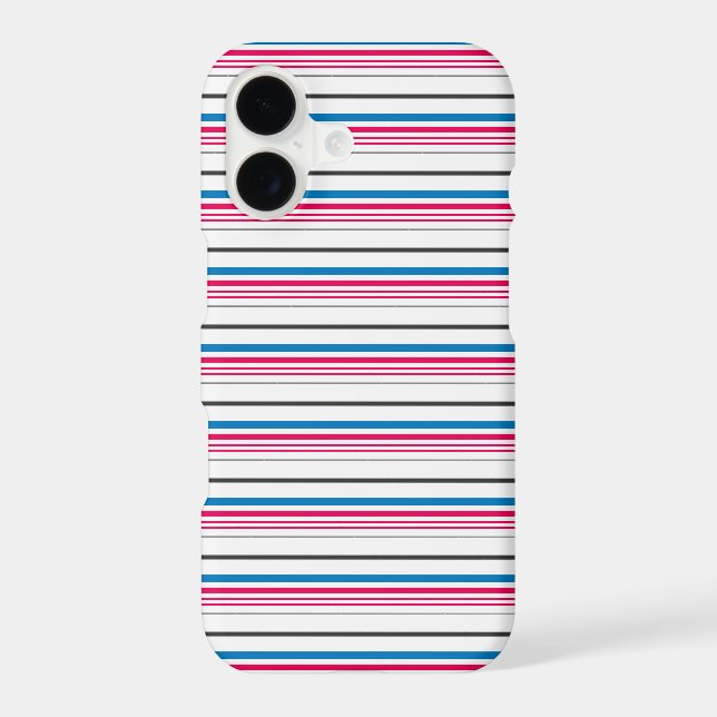 Cute blue white stripes (Back)