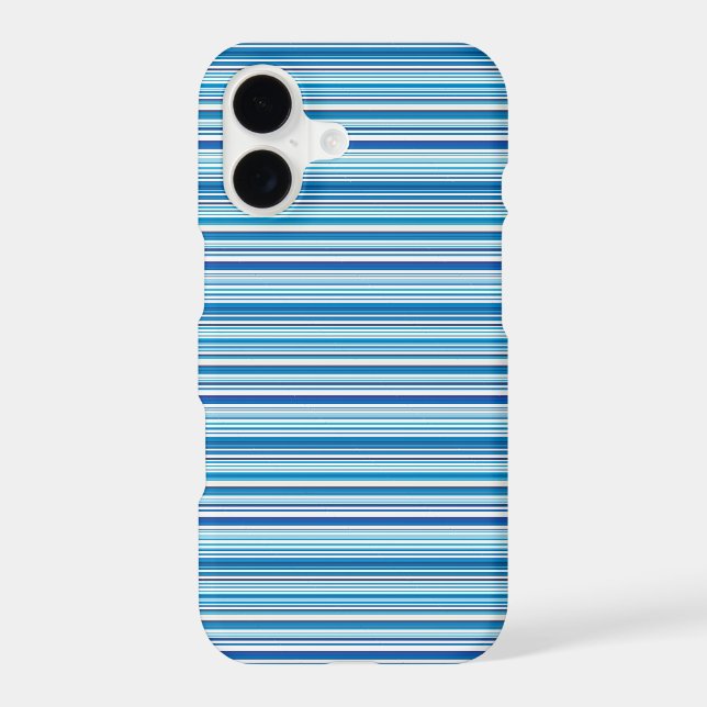Cute blue white stripes (Back)
