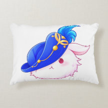 Cute Blue Wizard Bunny Sticker